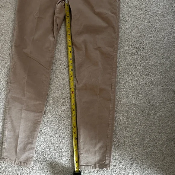 Peruvian Connection Brand Velvet Jeans tan size 6 - Picture 8 of 9